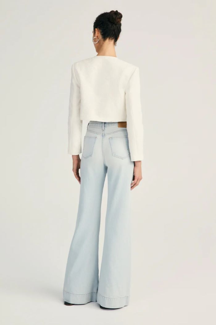 derek lam coralie wide leg jeans cooper light 