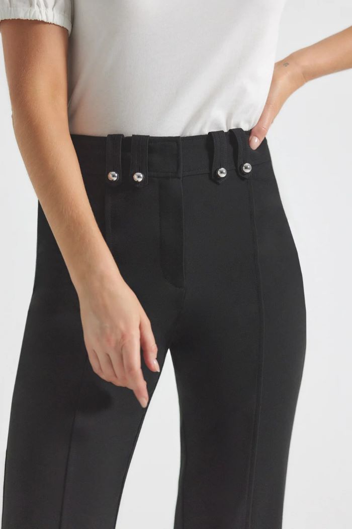 derek lam 10 crosby dawson flare trouser black 