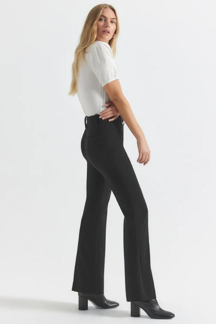 derek lam 10 crosby dawson flare trouser black 