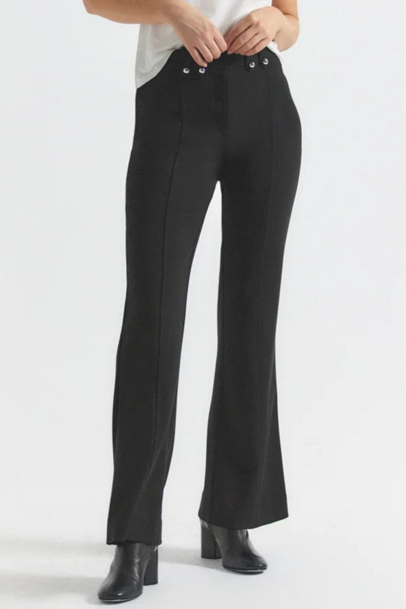 derek lam 10 crosby dawson flare trouser black 