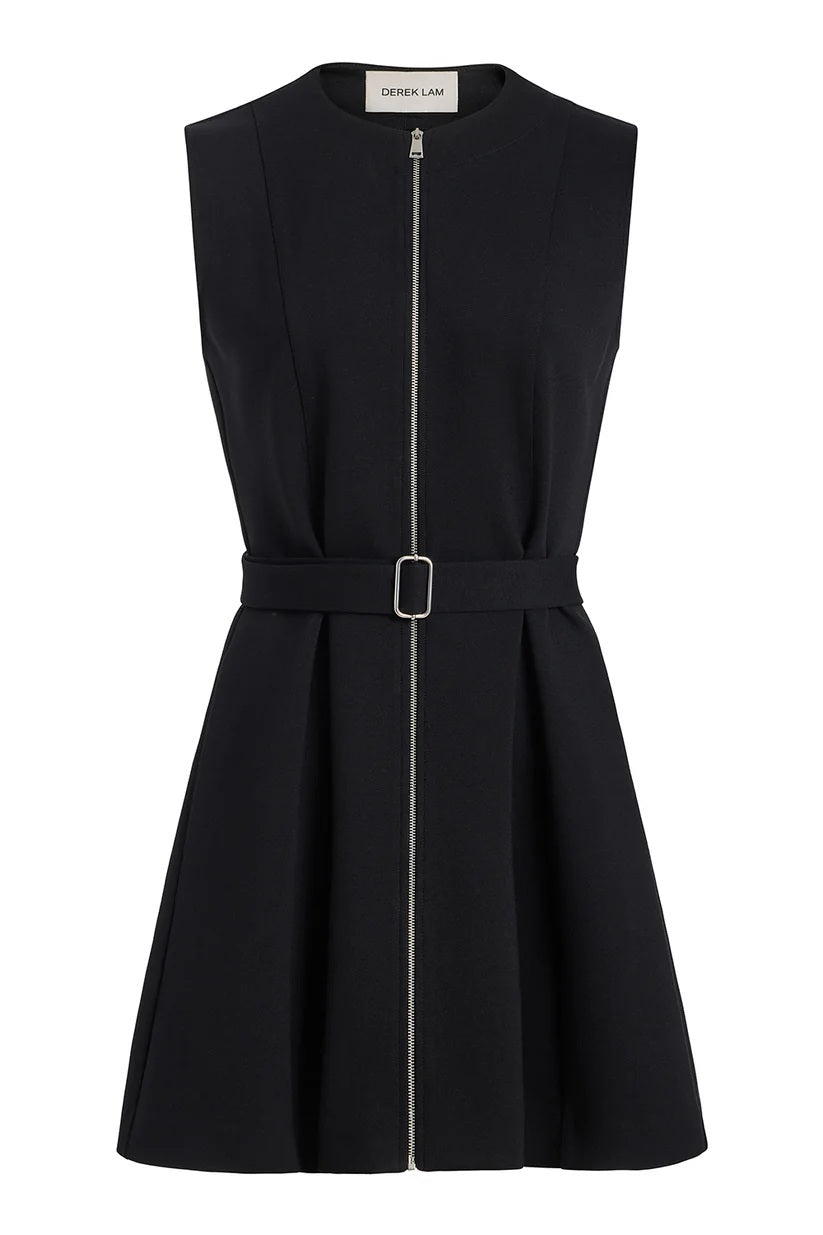 derek lam deeda dress black