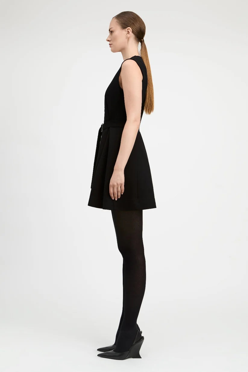 derek lam deeda dress black