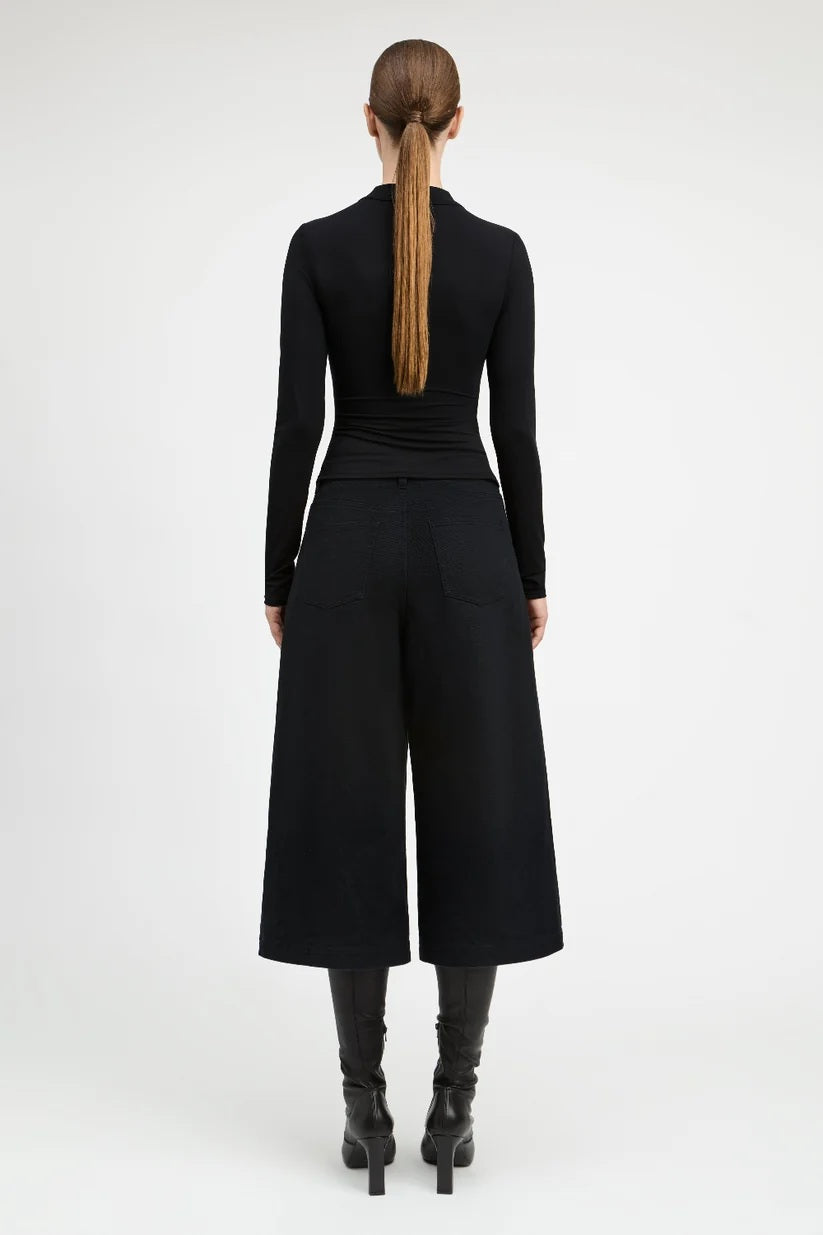 derek lam isaiah top black