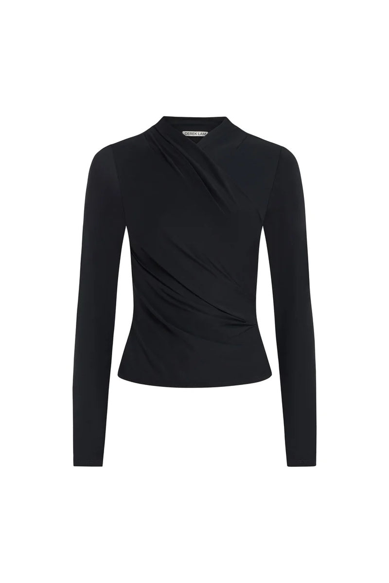 derek lam isaiah top black