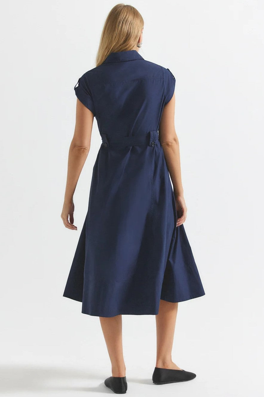 derek lam 10 crosby kayla dress night sky