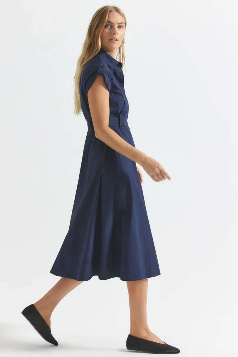 derek lam 10 crosby kayla dress night sky