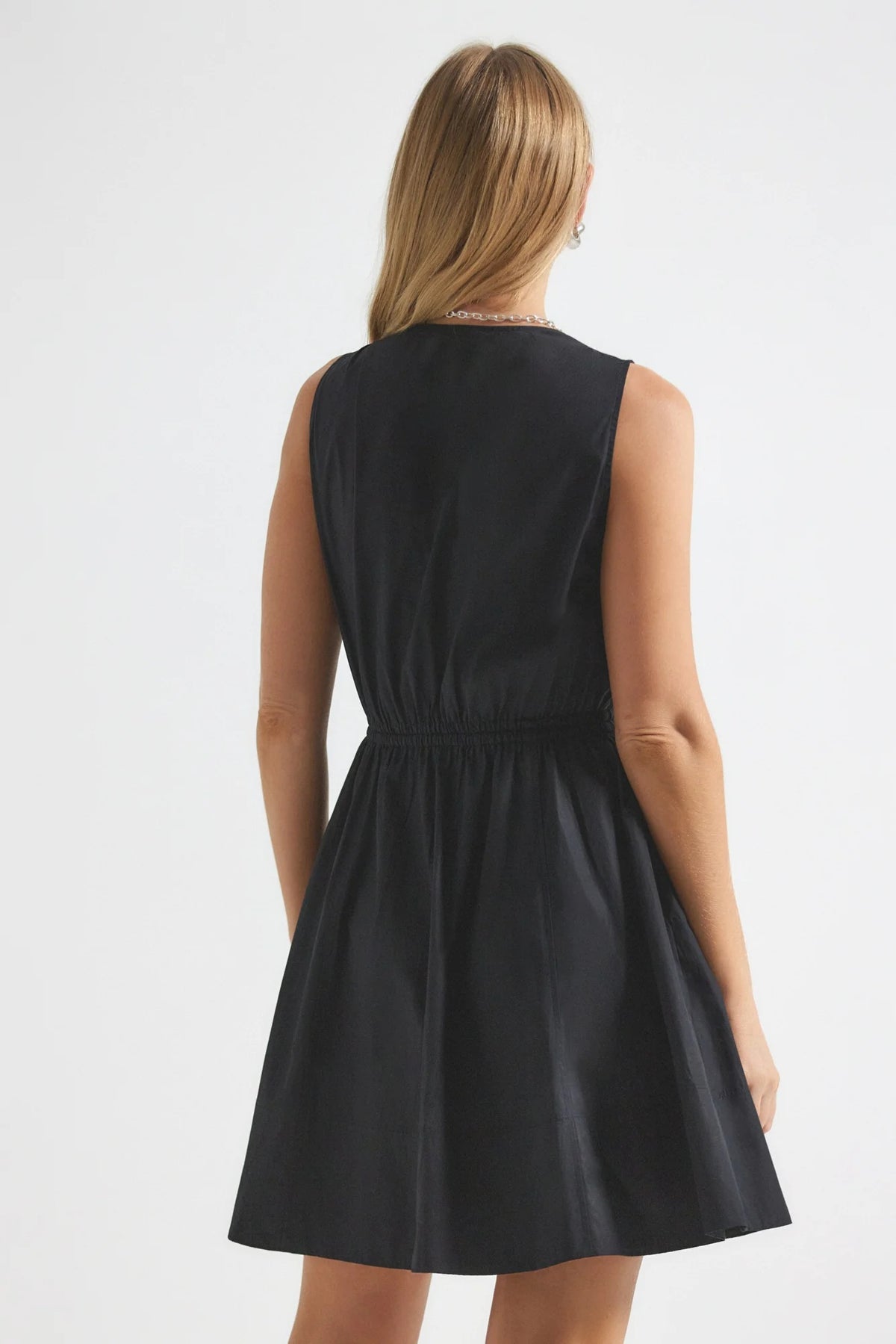 derek lam 10 crosby tia dress black