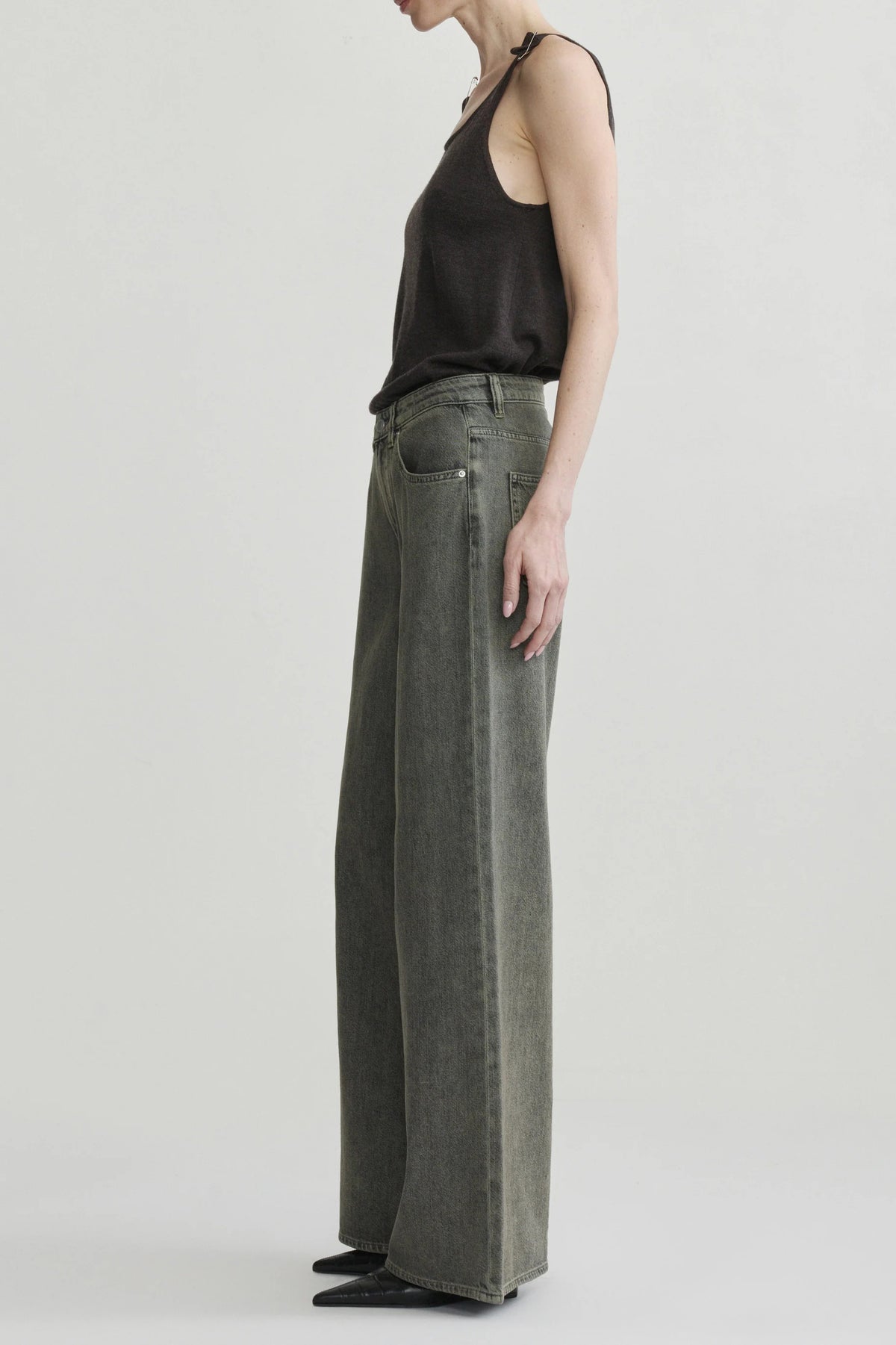 dl1961 alex baggy wide leg character green aura