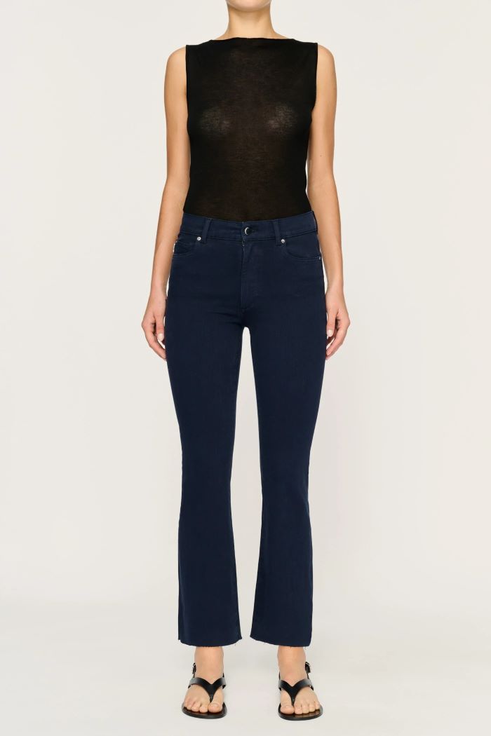 dl1961 bridget crop bootcut marine 