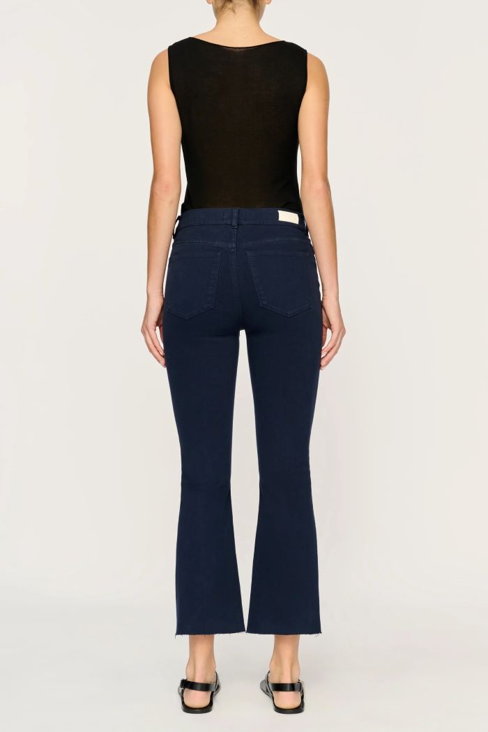 dl1961 bridget crop bootcut marine 