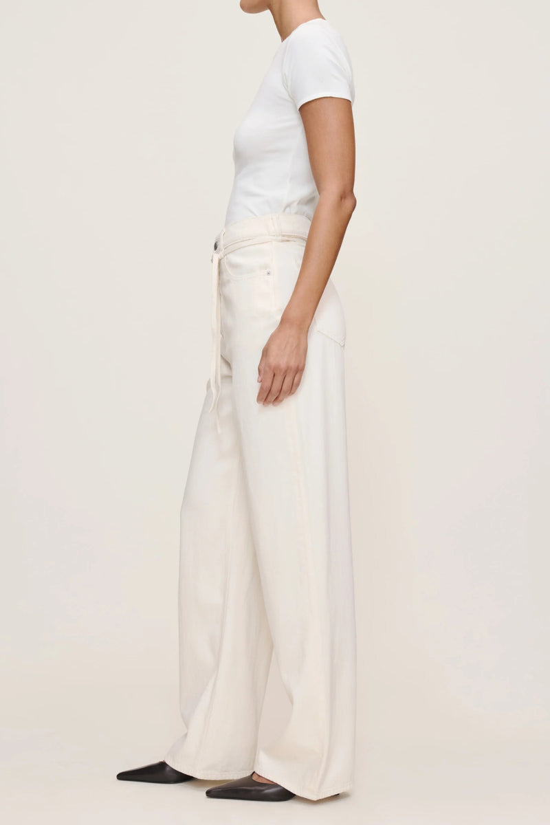 dl1961 casie relaxed wide leg crema