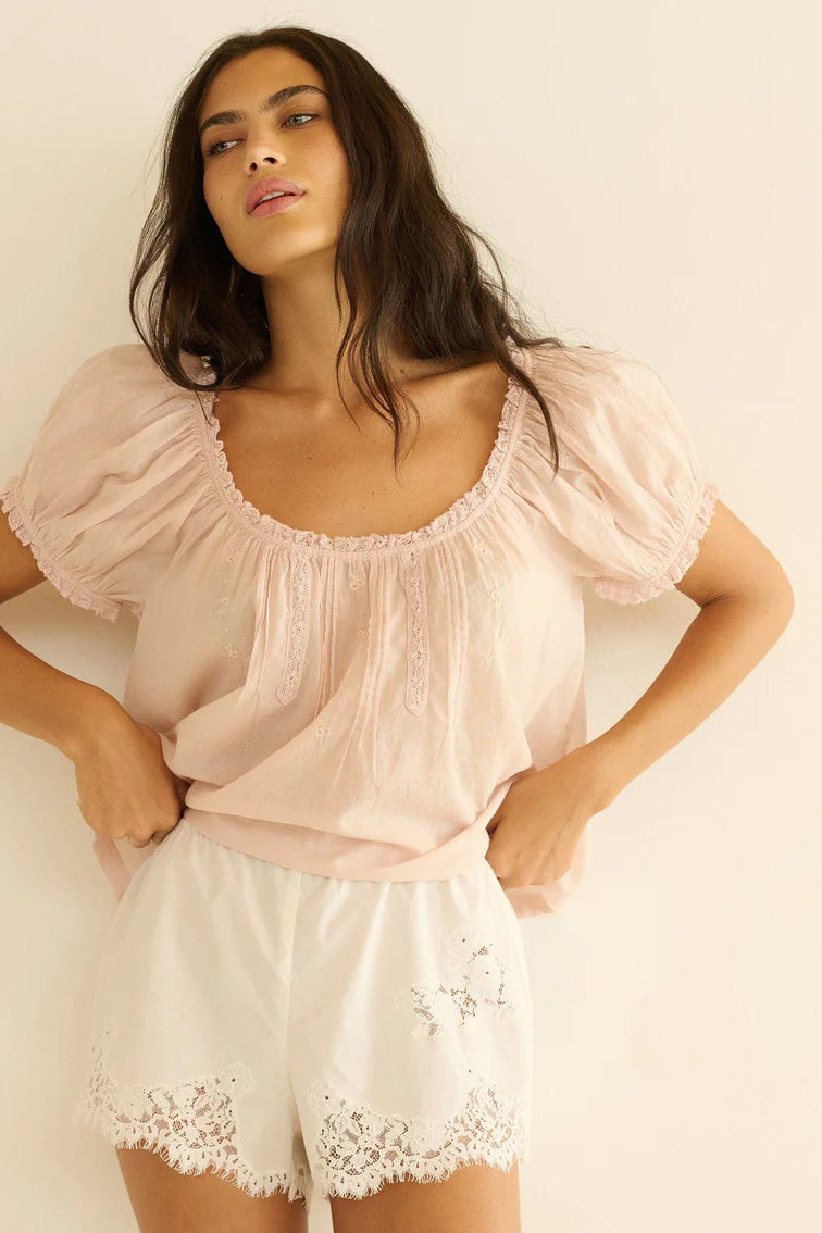 doen frederica top blush