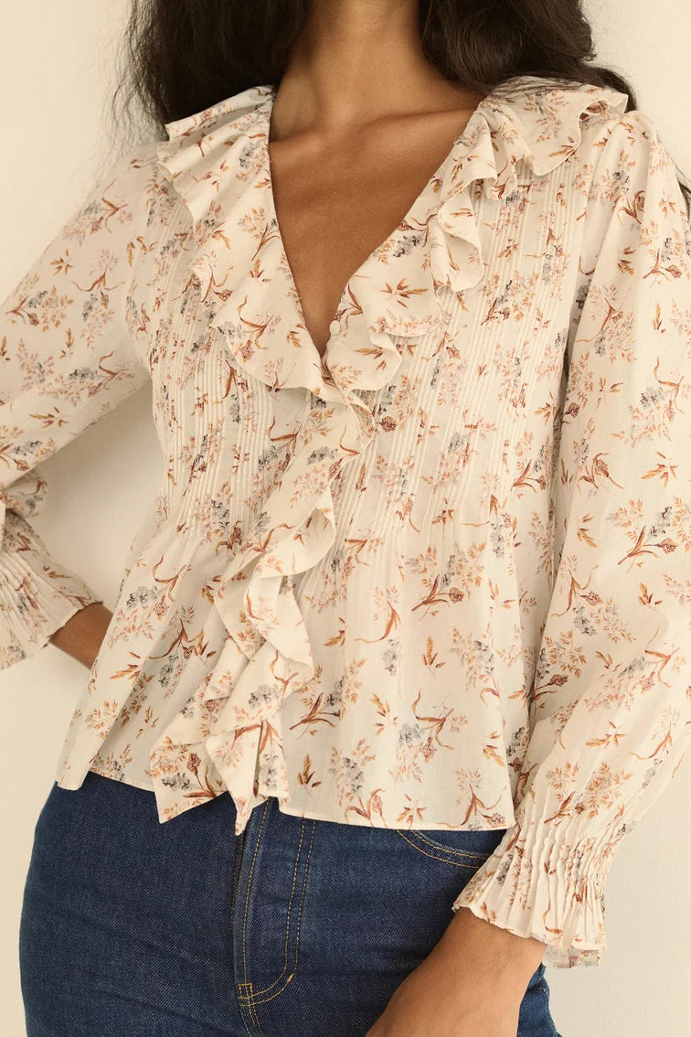 doen hardy top creme windswept meadow