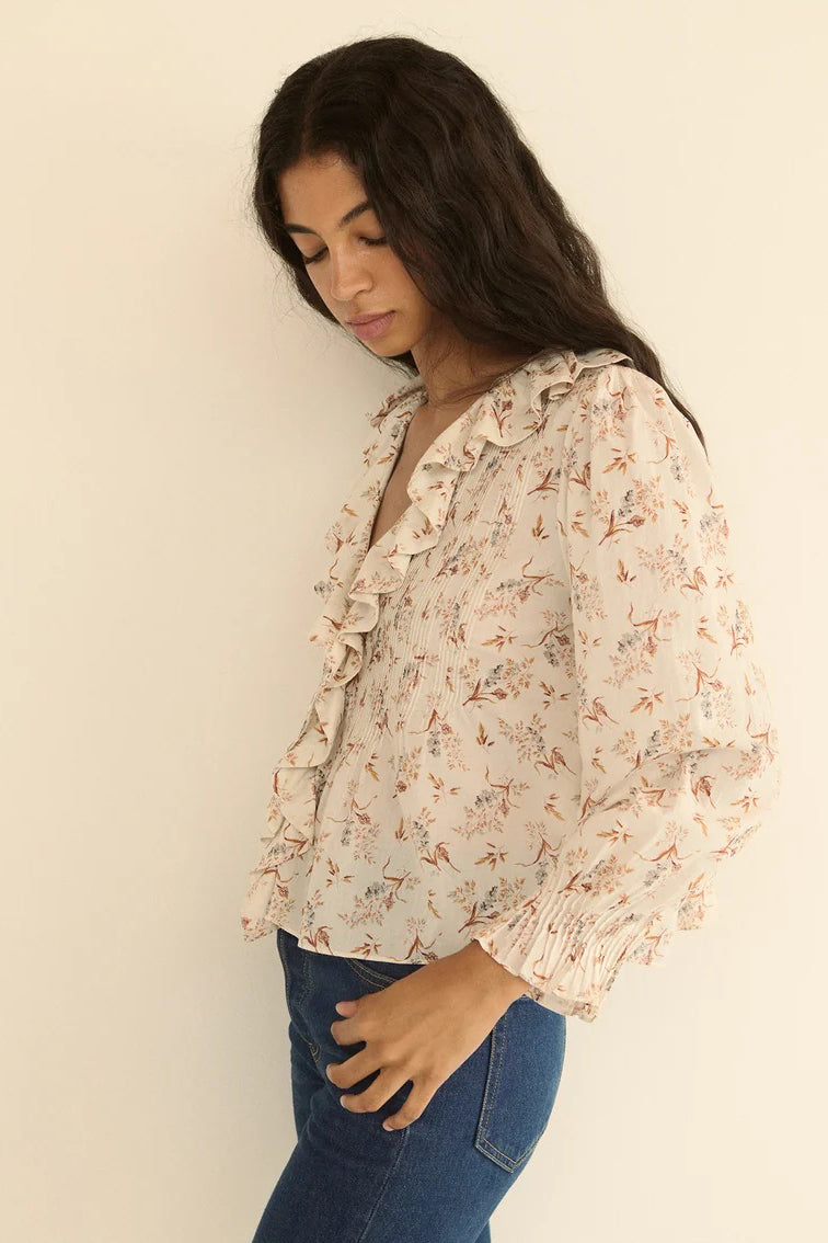 doen hardy top creme windswept meadow