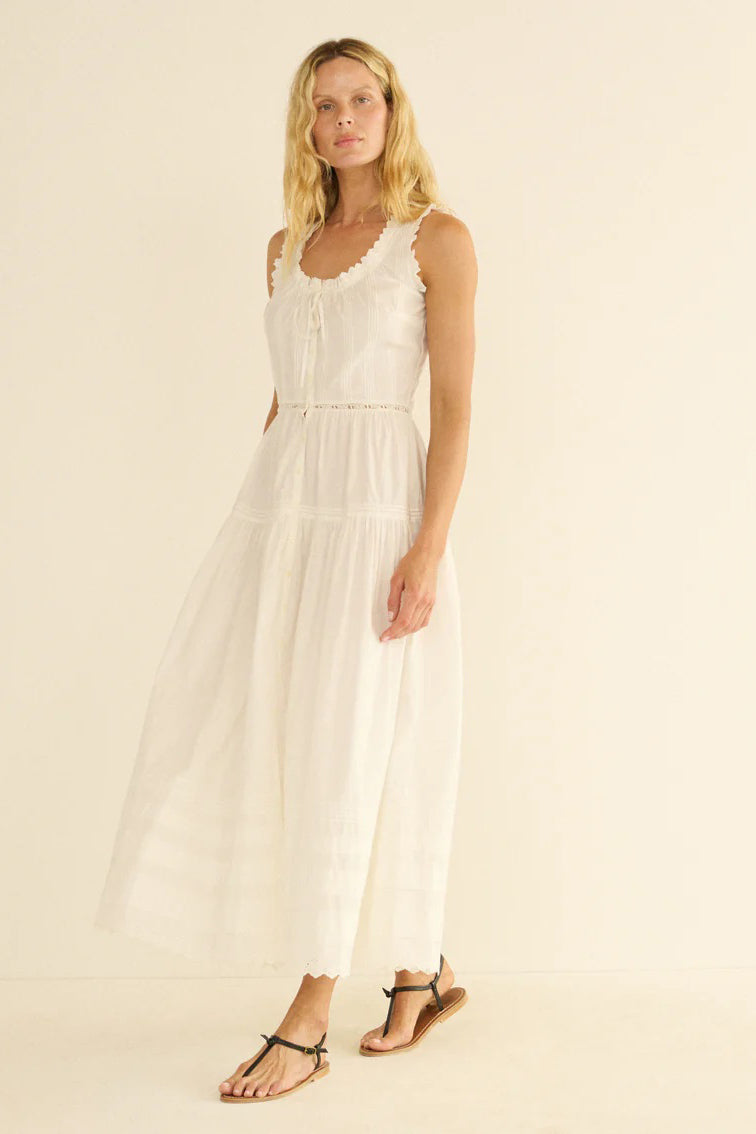 Hortense Dress - Salt