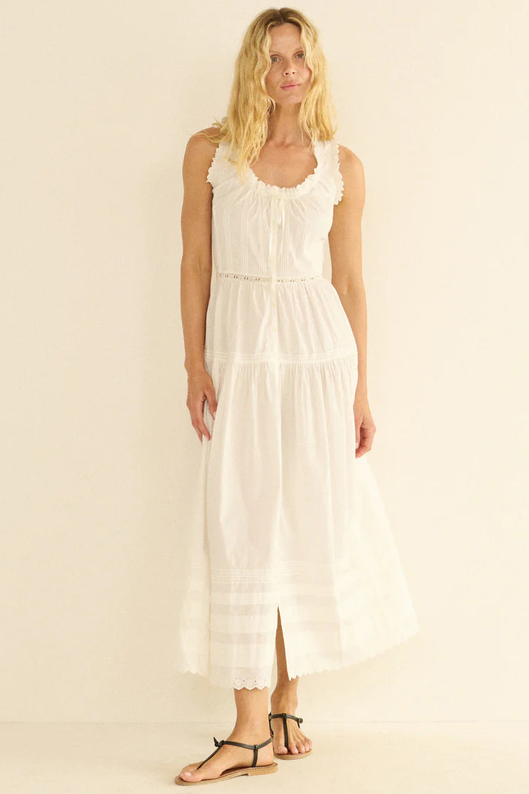 Hortense Dress - Salt
