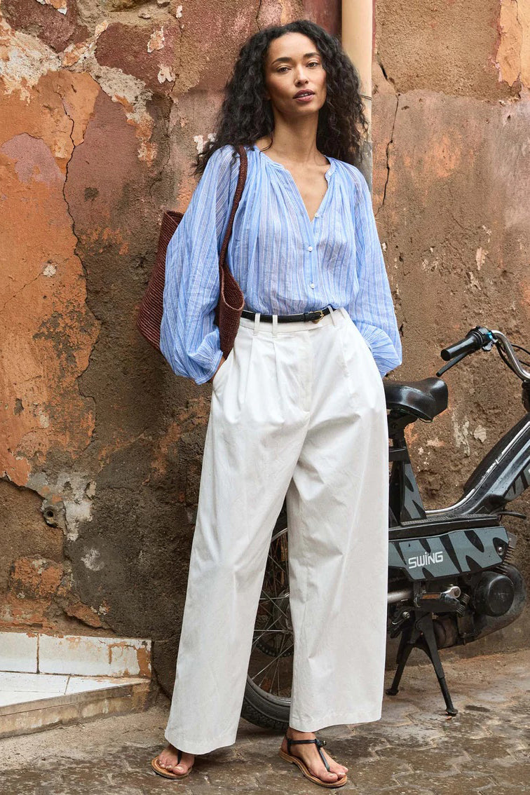 doen jonie top salerno stripe