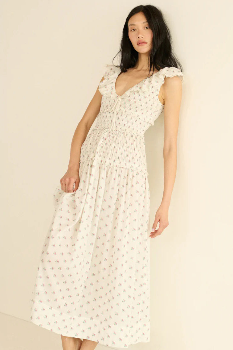 maxi white linen dress Verlaine White Linen Blend Maxi Dress