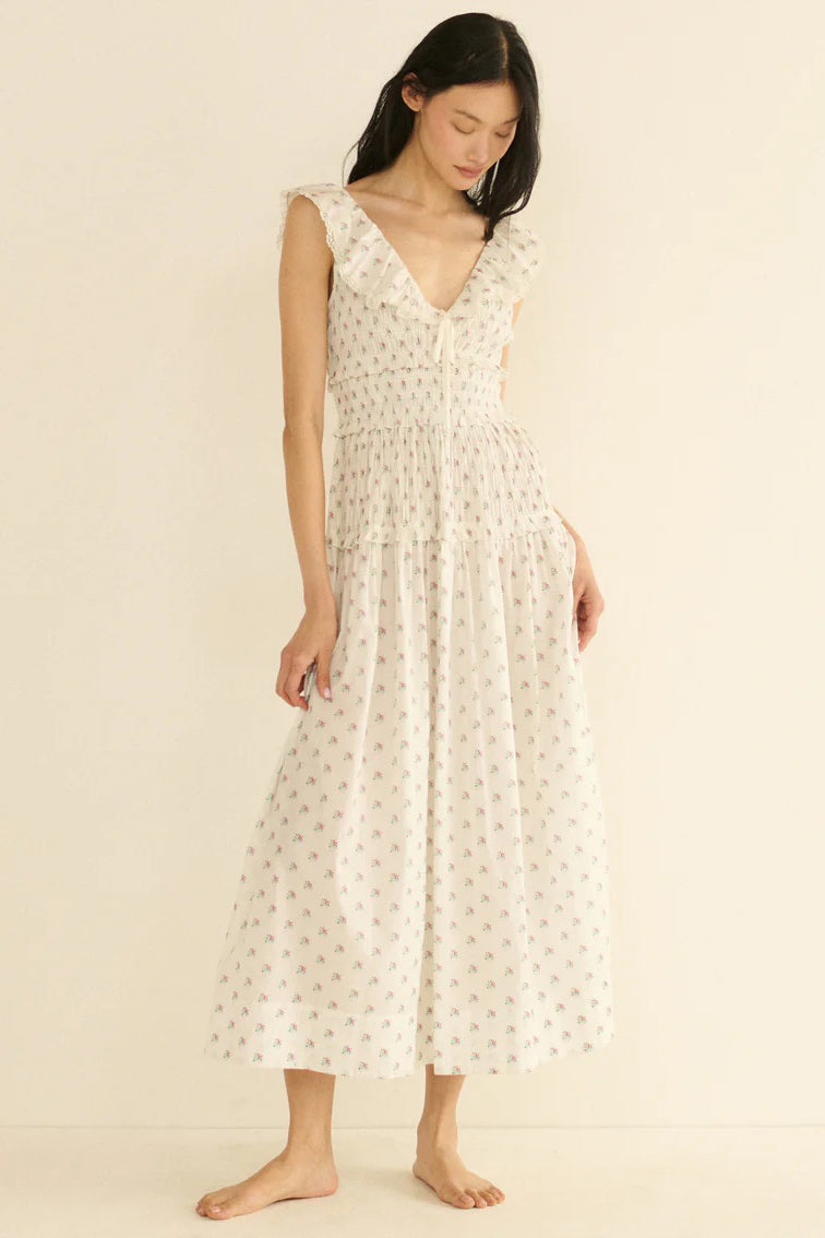 doen sorina dress petit posy calico