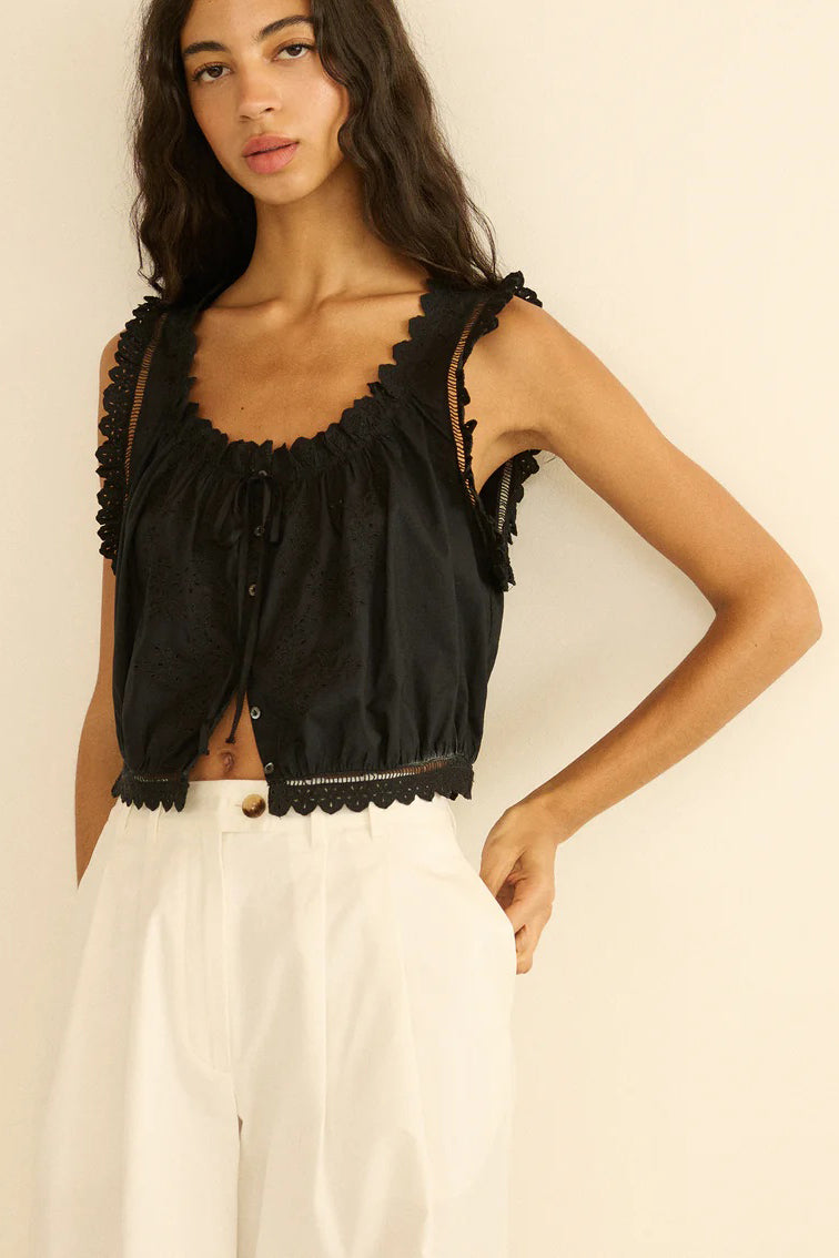 doen traveler top black