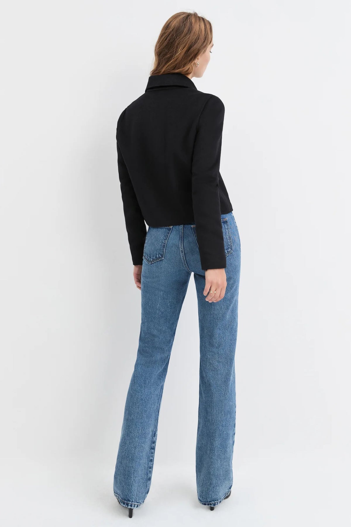 favorite daughter the annabel wool jacket black