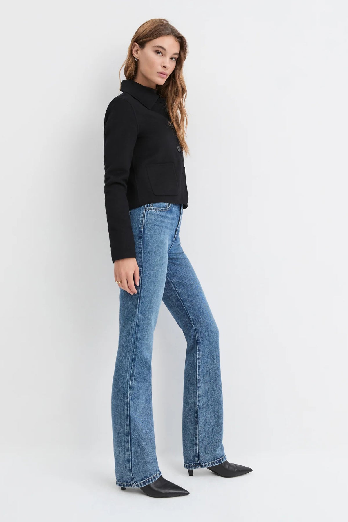 favorite daughter the annabel wool jacket black