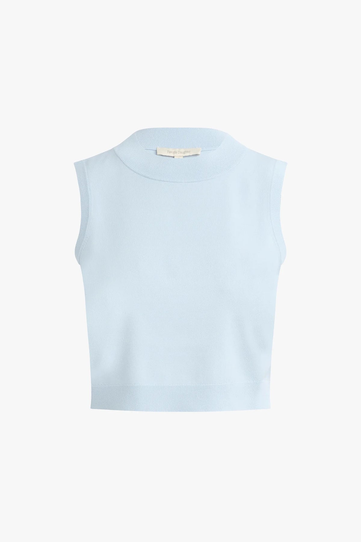 favorite daughter the cecilia tank sky blue