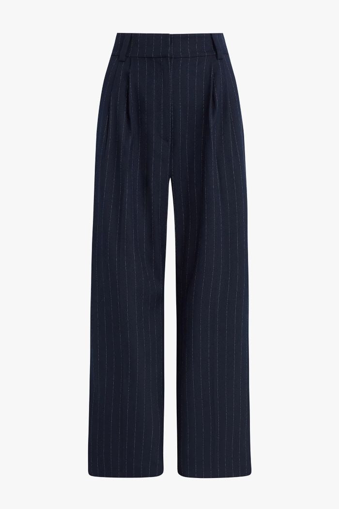 favorite daughter the dream favorite pant navy pinstripe 