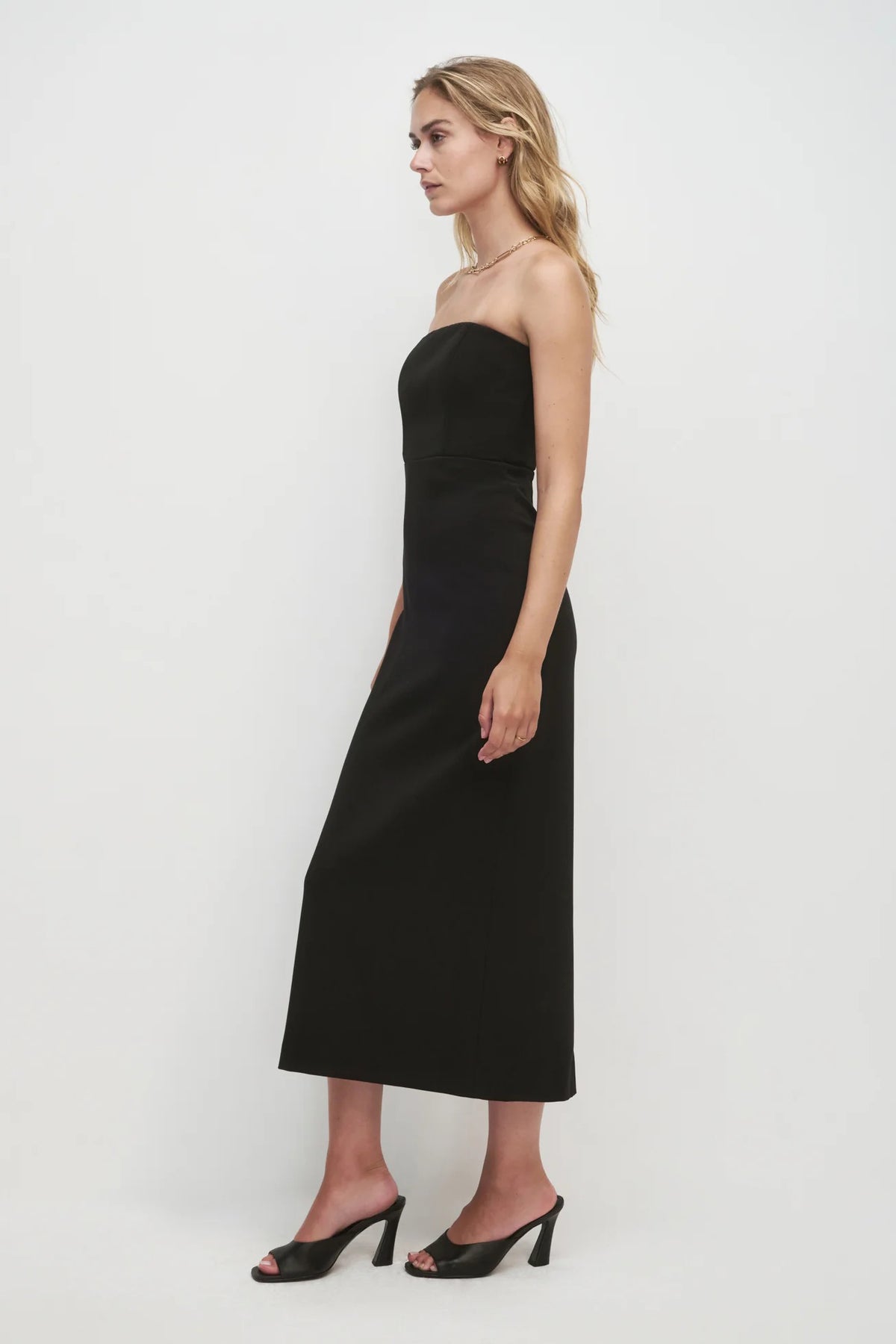 favorite daughter the long willow dress black