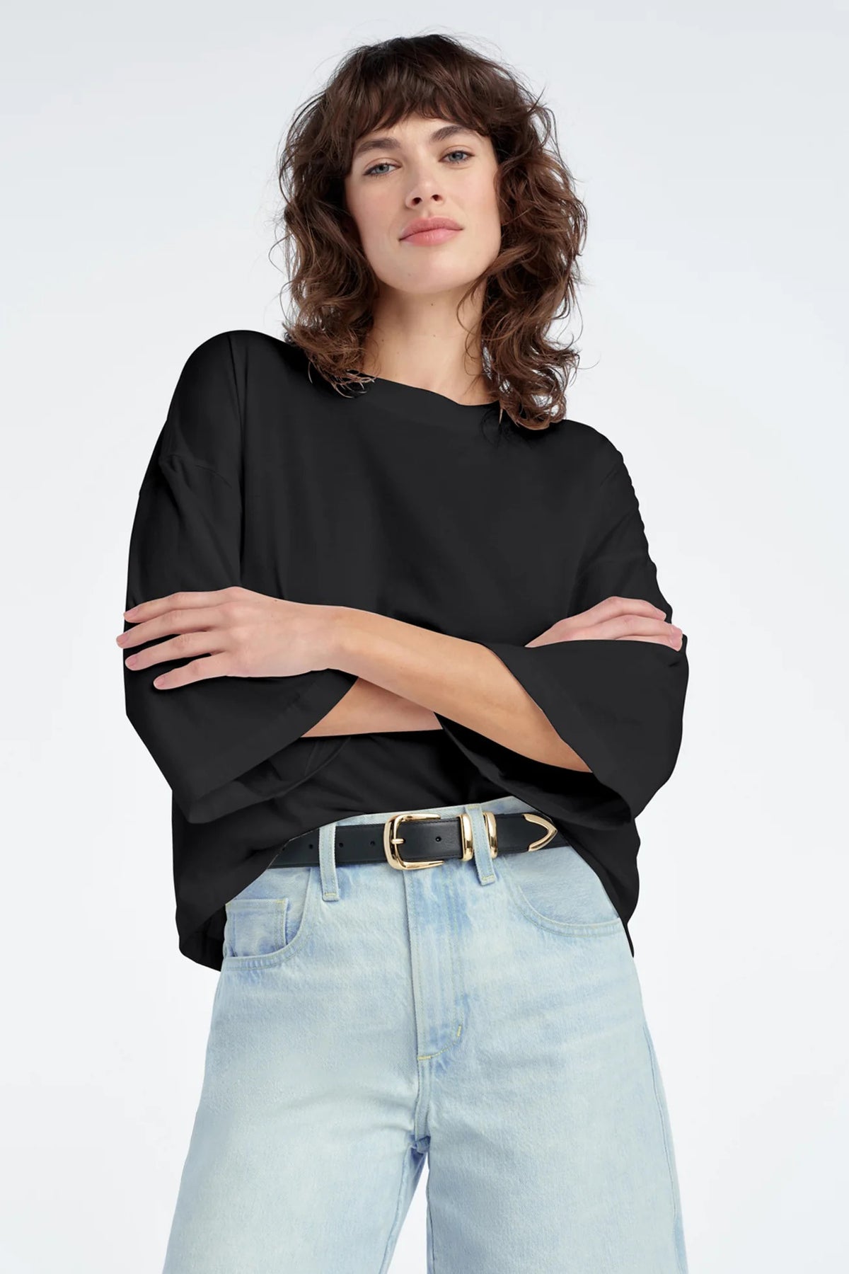 favorite daughter the over it tee black