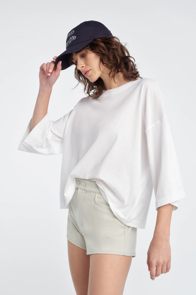 favorite daughter the over it tee white