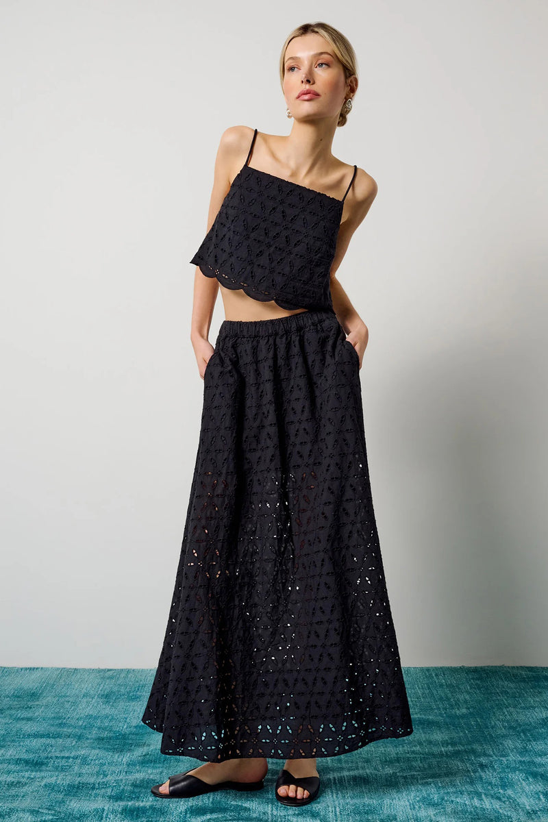 favorite daughter the pretty please skirt black