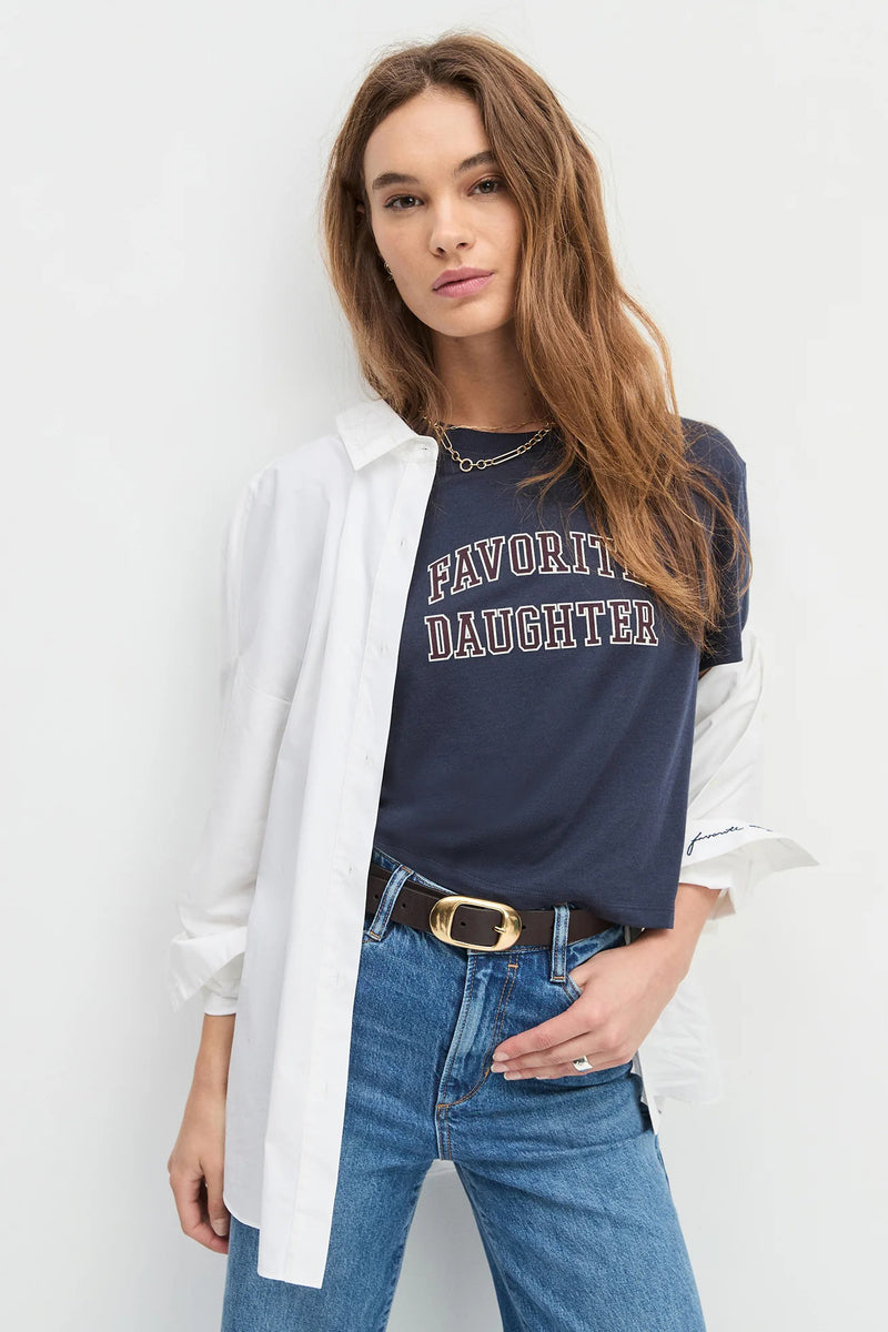 favorite daughter the skinny jean belt dark brown antique