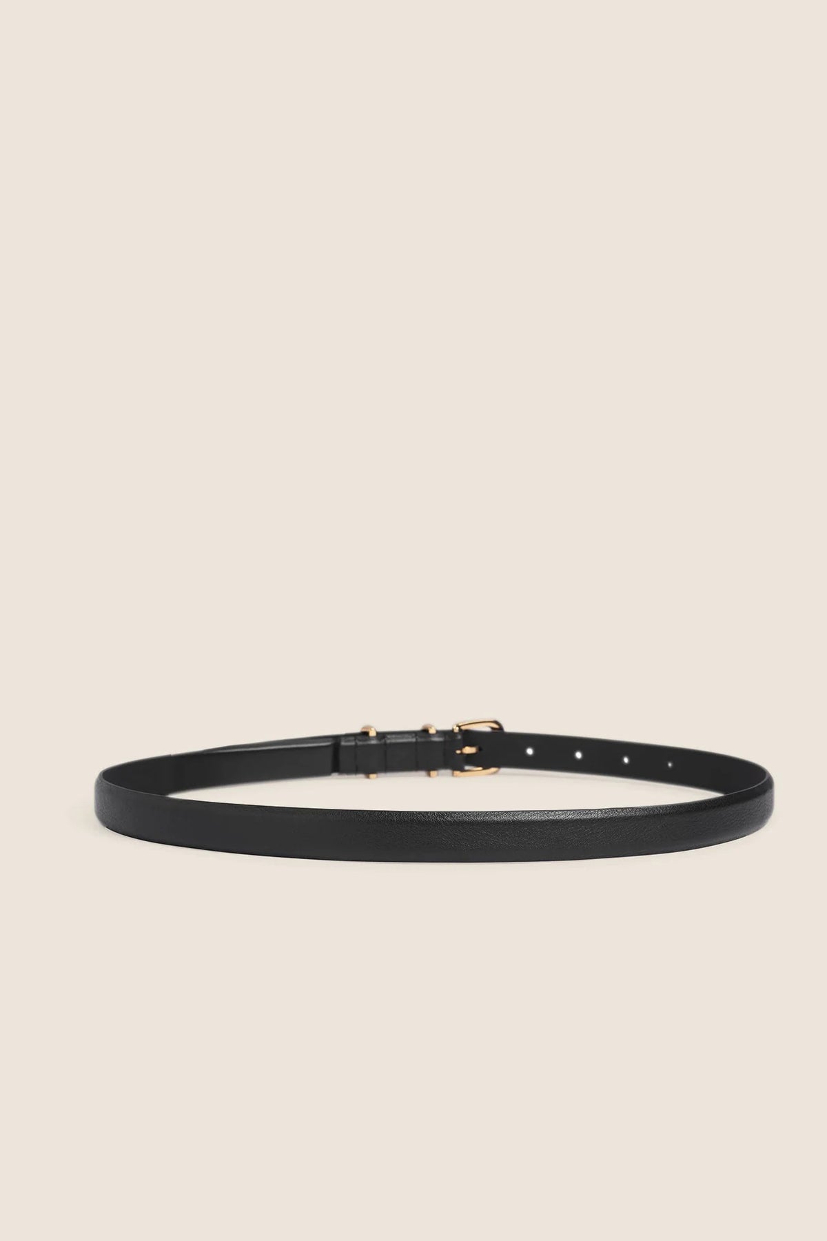 favorite daughter the skinny jordan belt black gold