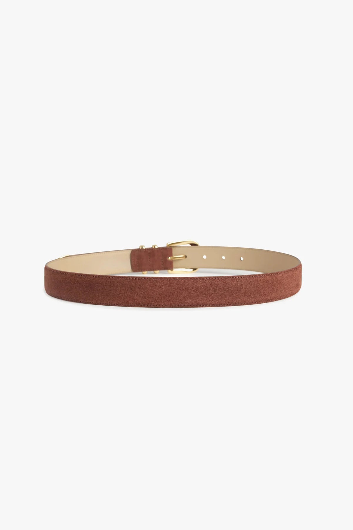 favorite daughter the suede jordan belt light brown suede