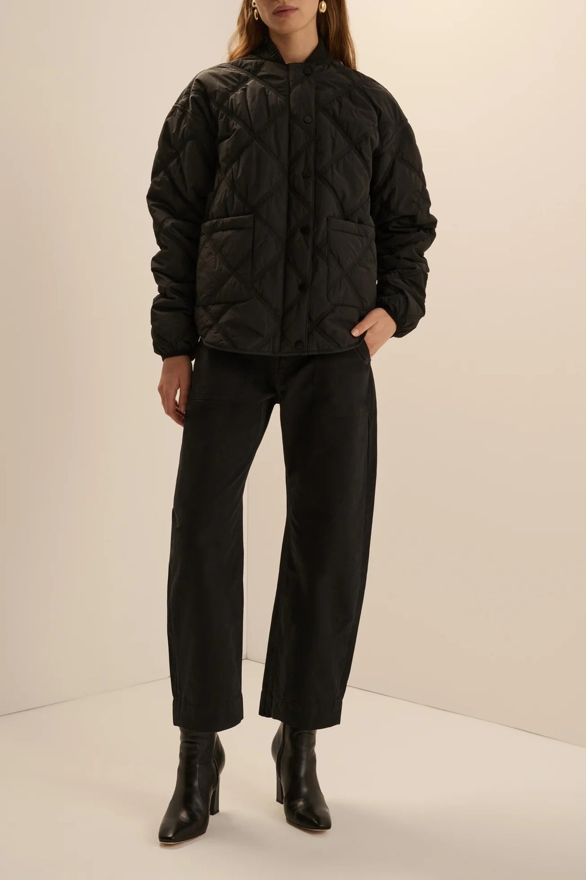 favorite daughter the take a stroll jacket black