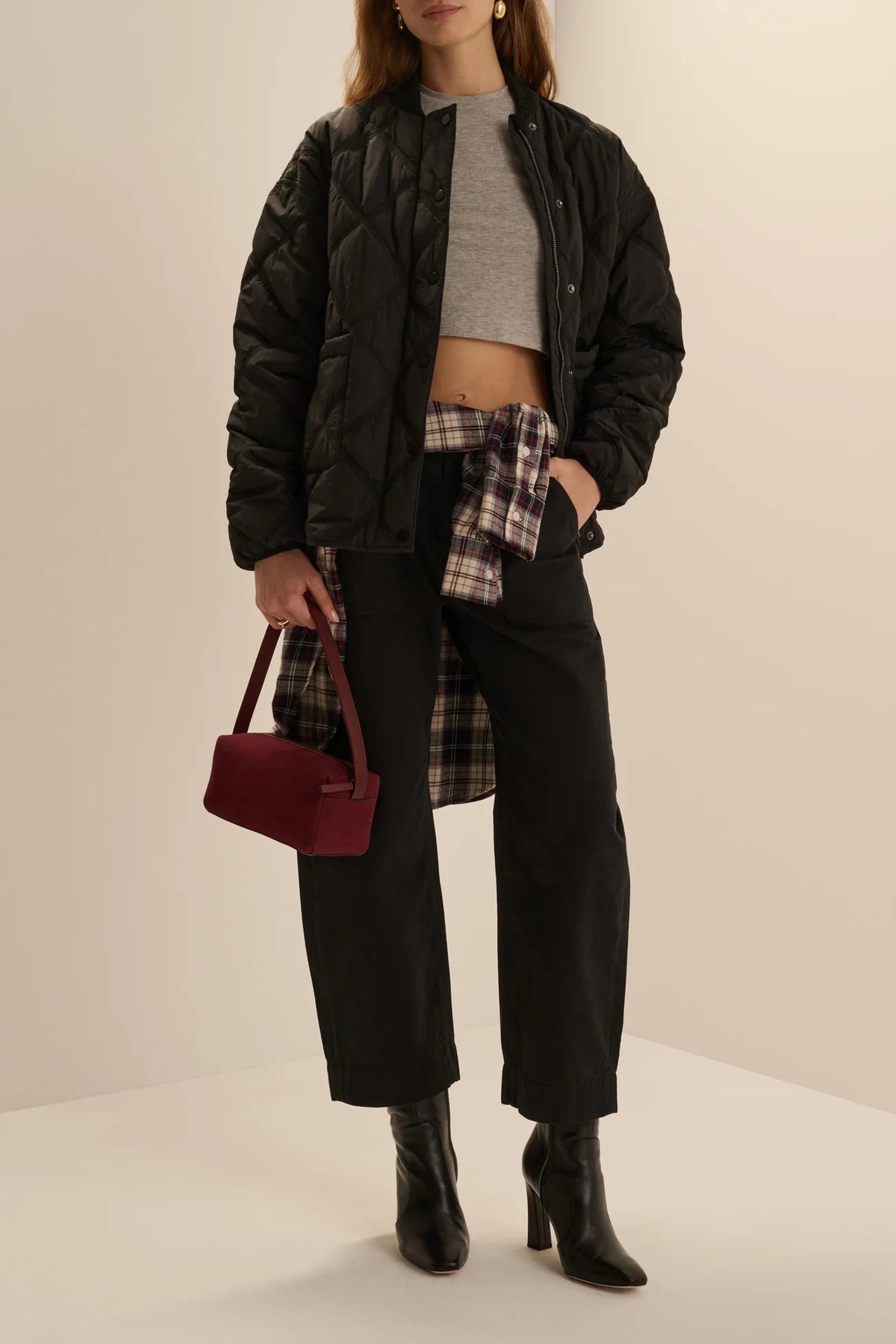 favorite daughter the take a stroll jacket black
