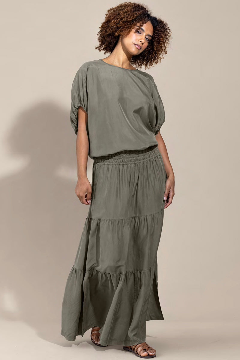 go silk go lastic skirt fatigue