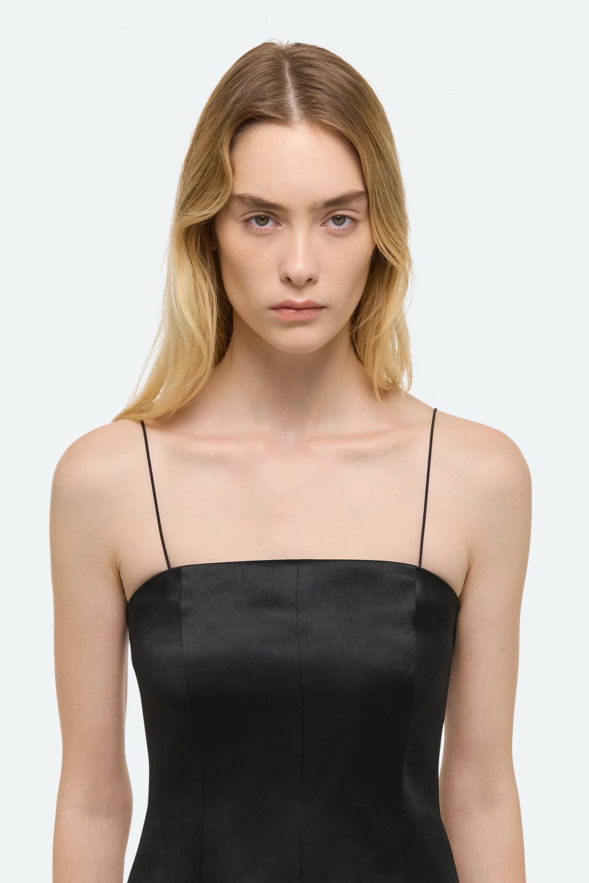 helmut lang minimal slip top black