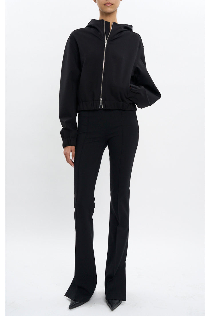 helmut lang ponte bootcut pant black