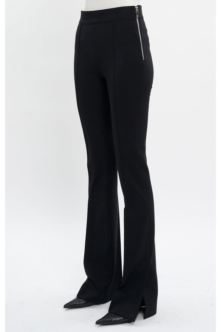 helmut lang ponte bootcut pant black
