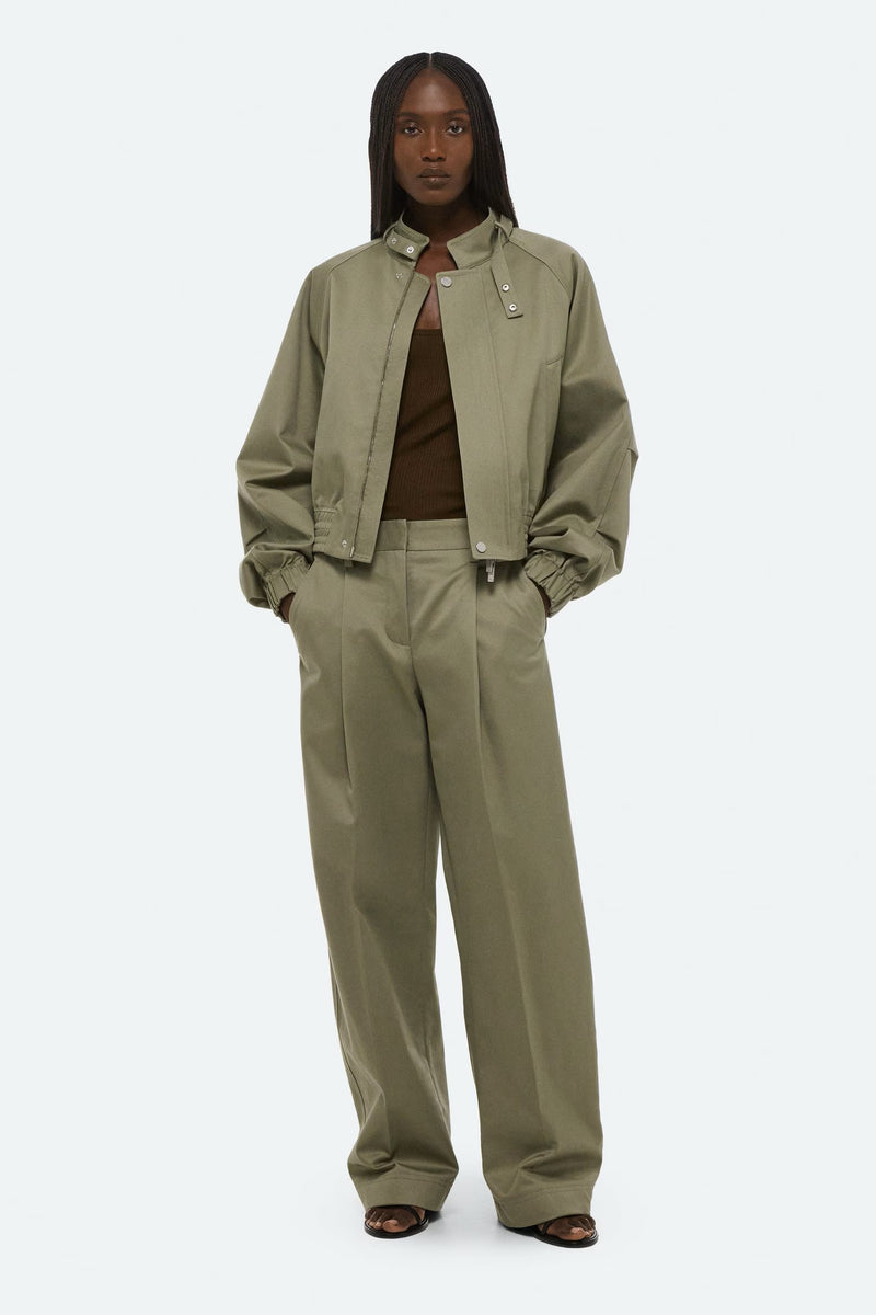 helmut lang trench bomber vetiver