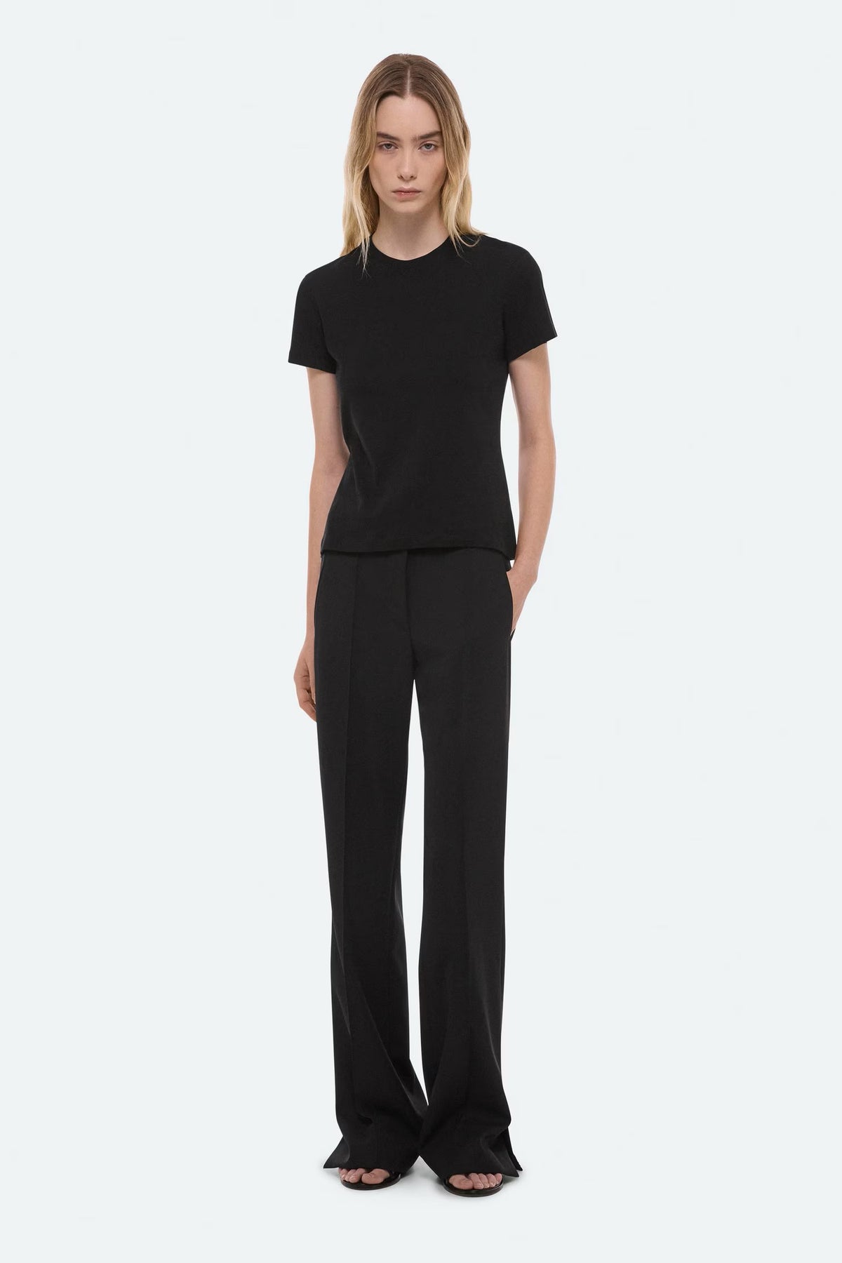 helmut lang wardrobe tee black