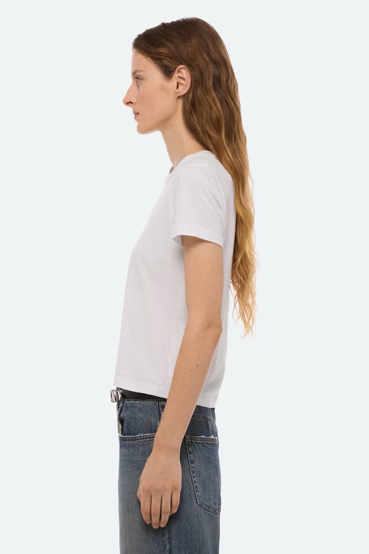 helmut lang wardrobe tee white