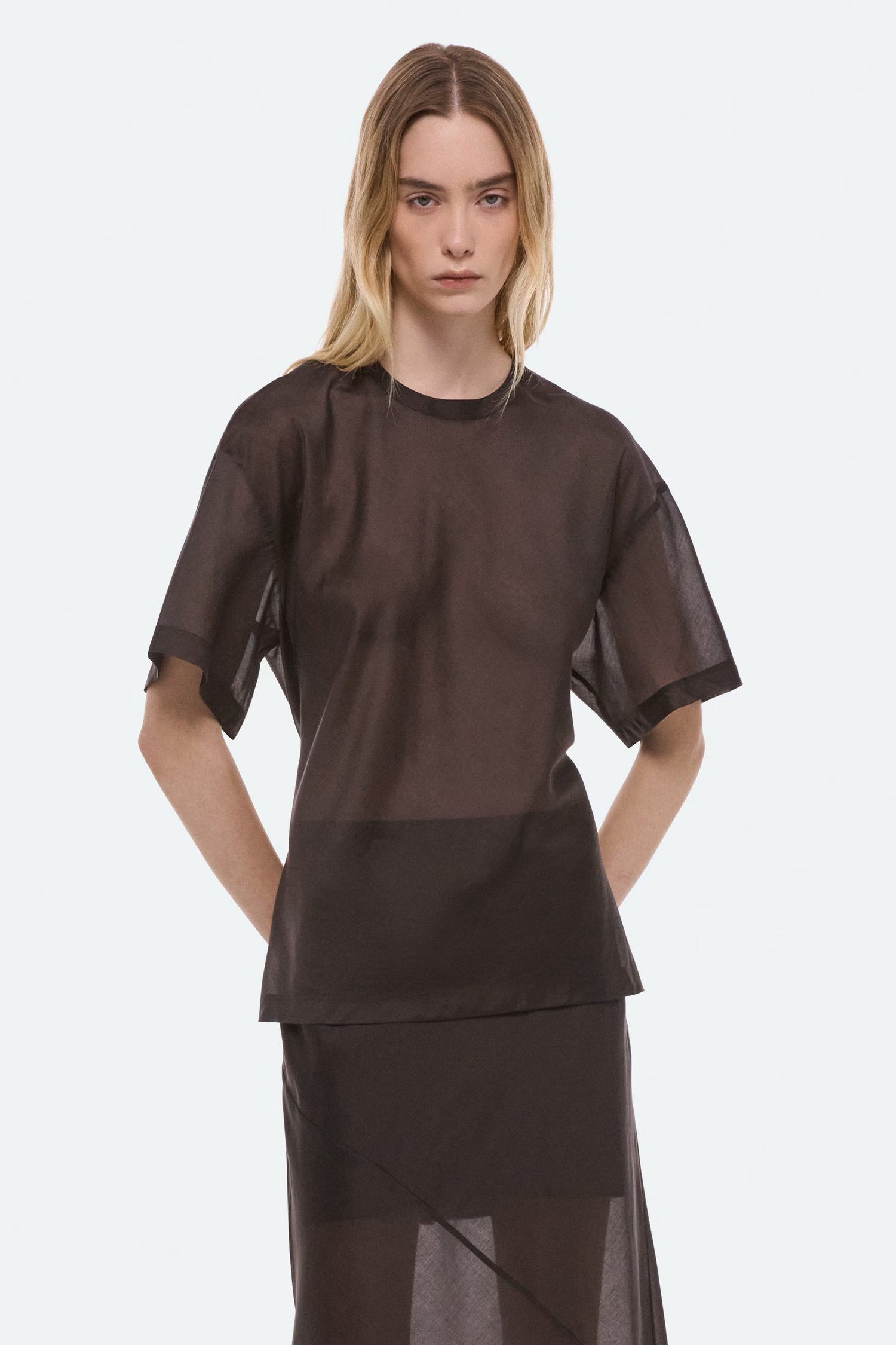 本人期Helmut lang シースルーカットソー helmut lang | jody g.