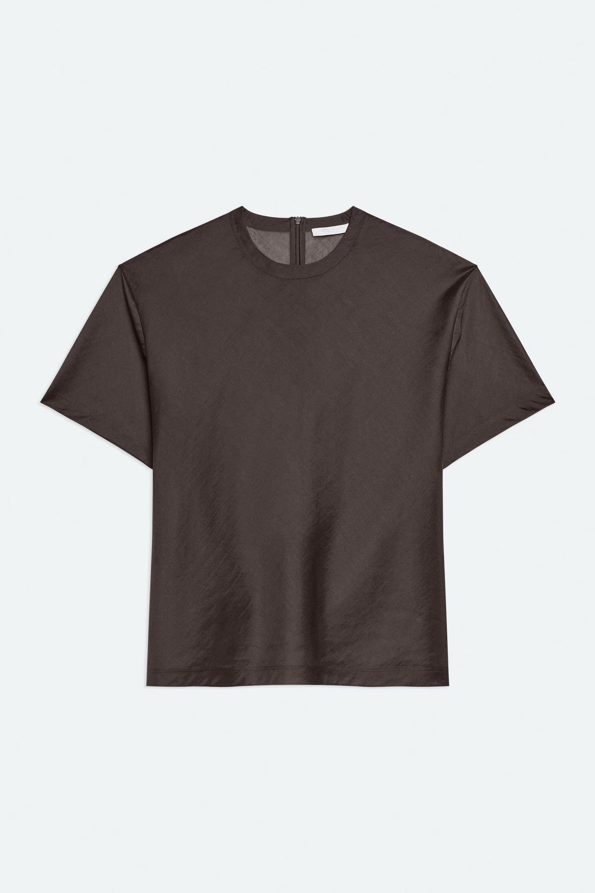 helmut lang sheer relaxed tee bistre