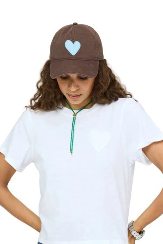 kerri rosenthal baseball hat cocoa chambray