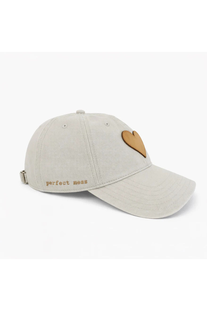 kerri rosenthal baseball hat light grey camel