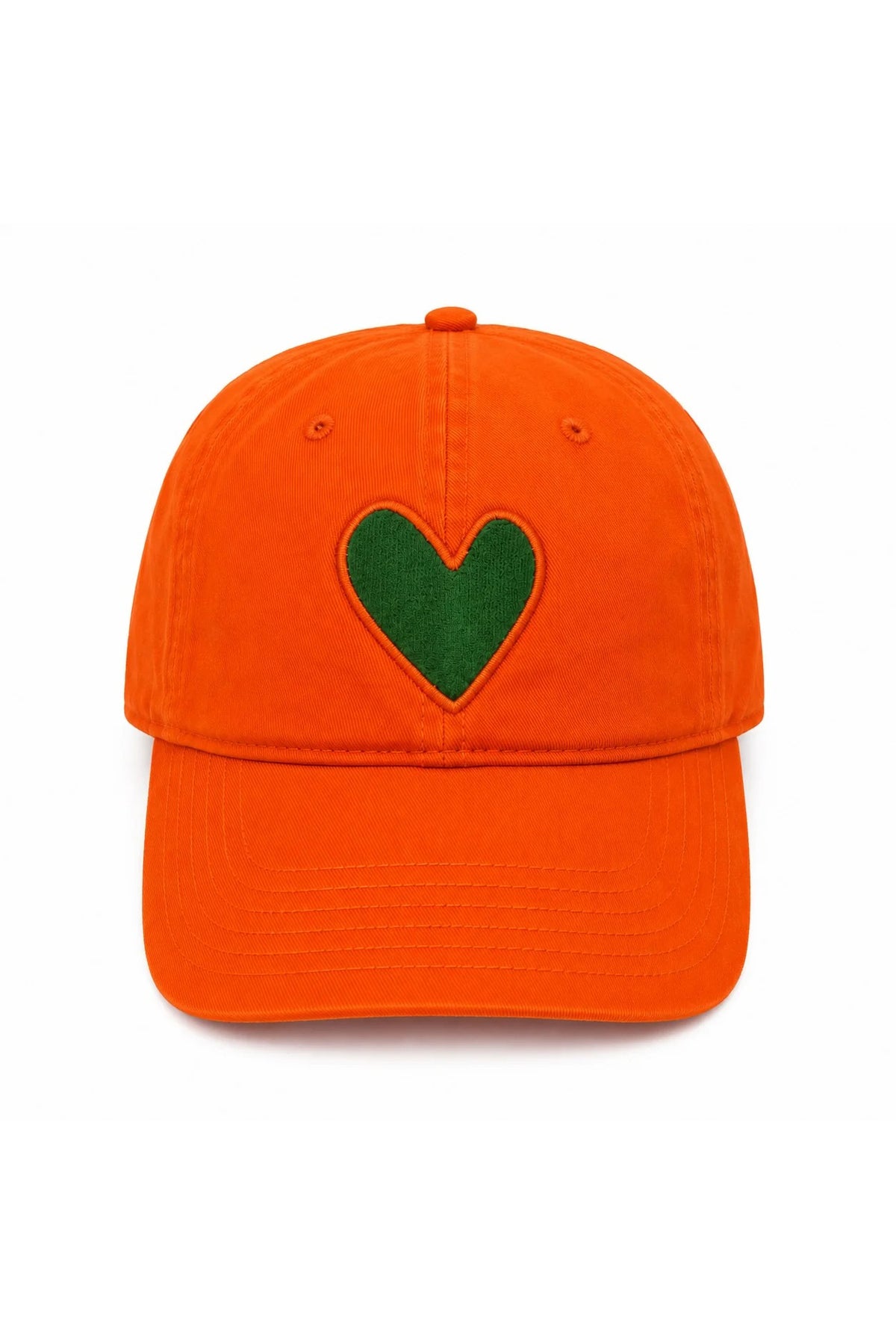 kerri rosenthal baseball hat tomato green velvet