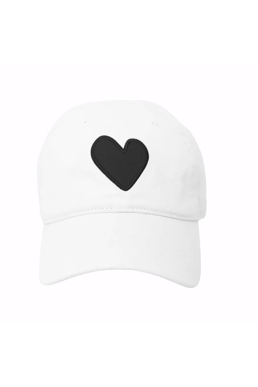kerri rosenthal baseball hat white black